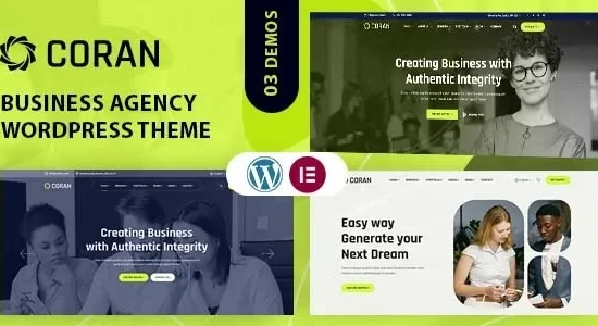 Coran 1.0.3 – Business Agency WordPress Theme