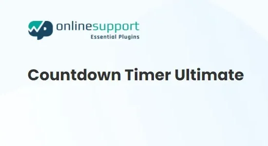 Countdown Timer Ultimate Pro – By WP OnlineSupport