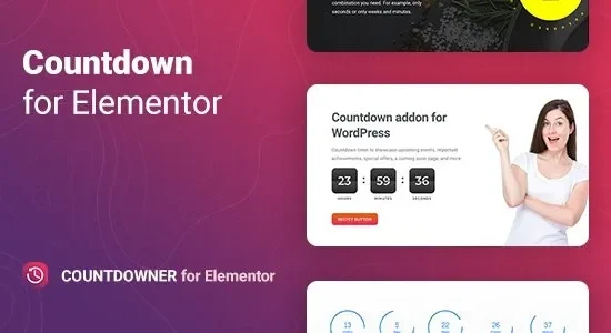 Countdowner – Countdown Timer for Elementor