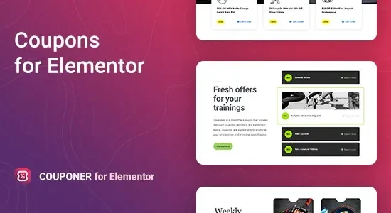 Couponer – Discount Coupons for Elementor