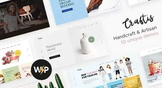 Craftis – Handcraft & Artisan WordPress Theme for Creatives