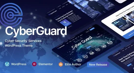 CyberGuard – Cyber Security Services WordPress Theme