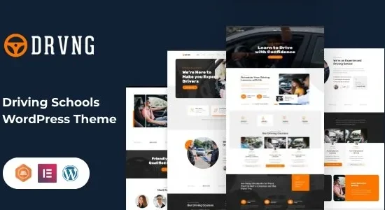 DRVNG - Driving School WordPress Theme