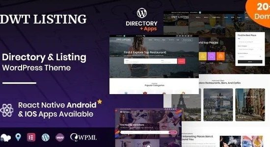 DWT Listing 3.3.3 – Directory & Listing WordPress Theme