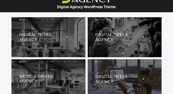 Dagency - Digital Agency WordPress Theme