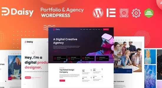 Daisy - Creative Agency WordPress Theme