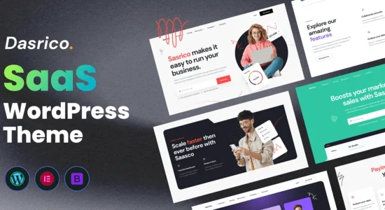 Dasrico – SaaS Website WordPress Theme