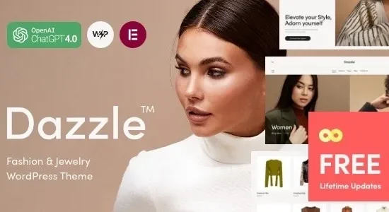 Dazzle - Fashion & Jewelry WordPress Theme