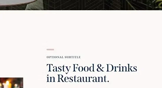 Deliciosa – Restaurant, Cafe & Bar WordPress Theme