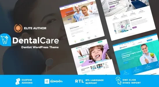 Dental Care 19.3 – Dentist & Medical WordPress Theme