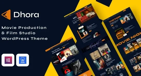 Dhora – Movie Production & Film Studio WordPress Theme