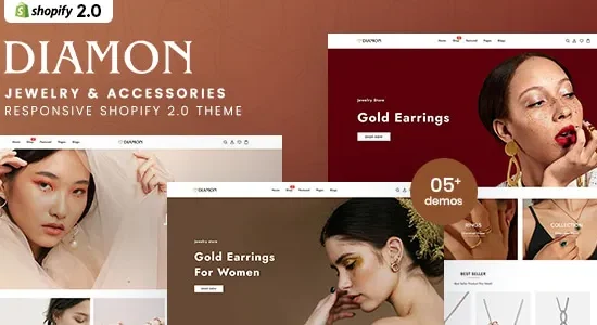 Diamon - Jewelry & Accessories Responsive Shopify 2.0 Theme