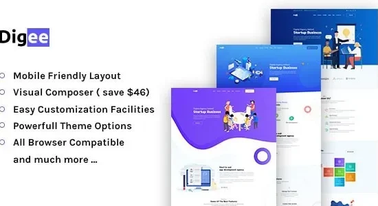 Digee 2.0.5 – Digital Marketing Agency WordPress Theme
