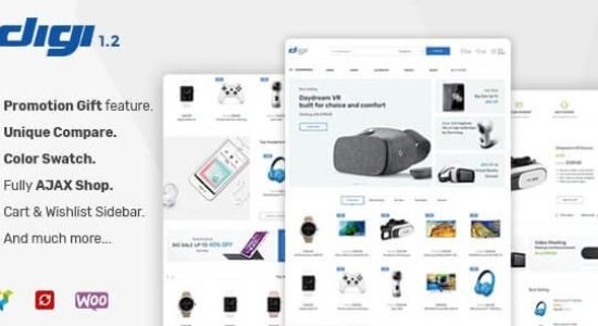 Digi Electronics Store WooCommerce Theme
