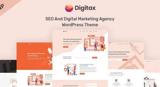 Digitax – SEO & Digital Marketing Agency WordPress Theme