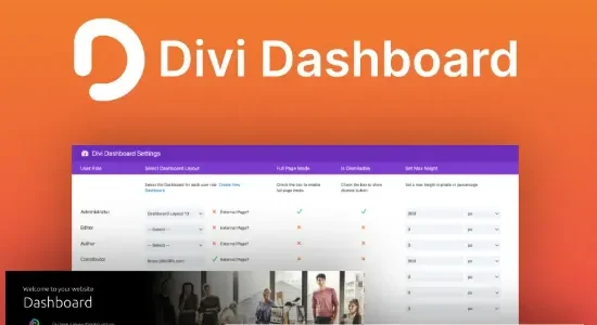 Divi Dashboard Welcome