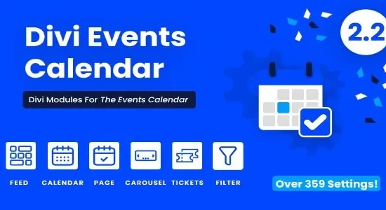 Divi Events Calendar