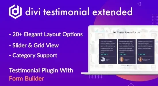 Divi Testimonial Extended