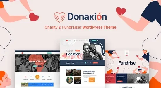 Donakion- Fundraising & Charity Foundation WordPress Theme + RTL