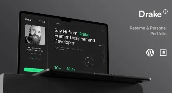 Drake - Personal Portfolio Resume Theme