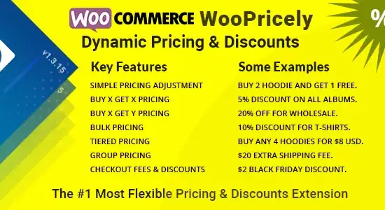 Dynamic Pricing & Discounts for WooCommerce WooPricely