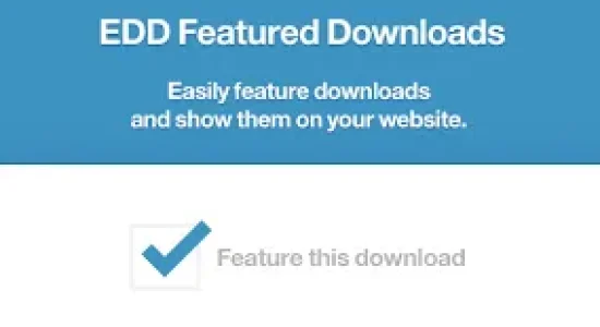 Easy Digital Downloads Featured Downloads