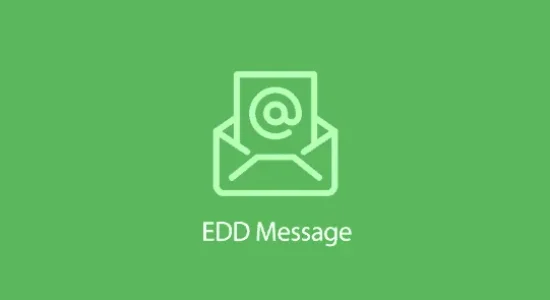 Easy Digital Downloads Message Addon