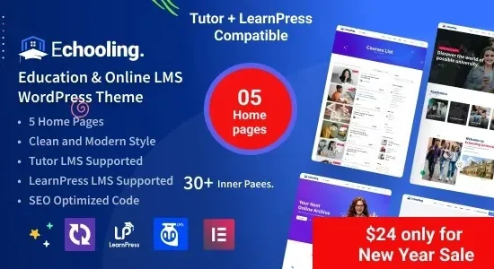 Echooling – Education WordPress Theme