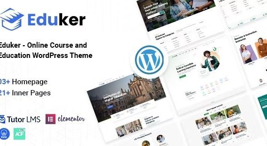 Eduker 1.1.6 – Education WordPress Theme