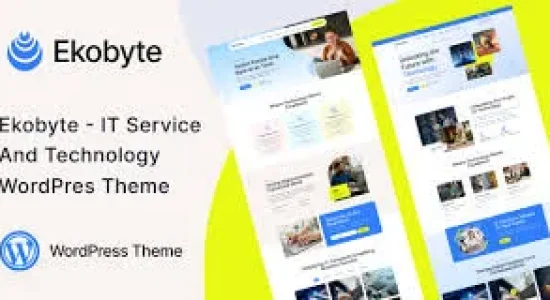 Ekobyte – IT Service & Technology WordPress Theme