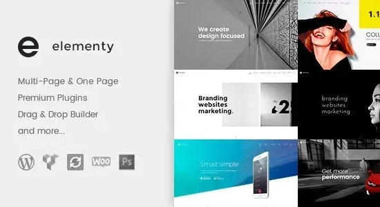 Elementy – Multipurpose One & Multi Page WordPress Theme