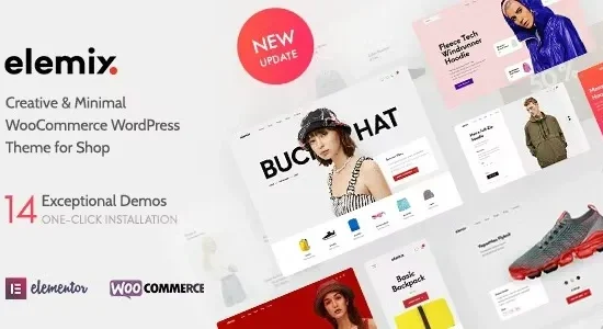 Elemix - Modern & Creative Elementor WooCommerce Theme