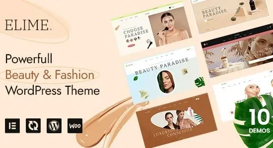 Elime - Multipurpose Cosmetics & Fashion WordPress