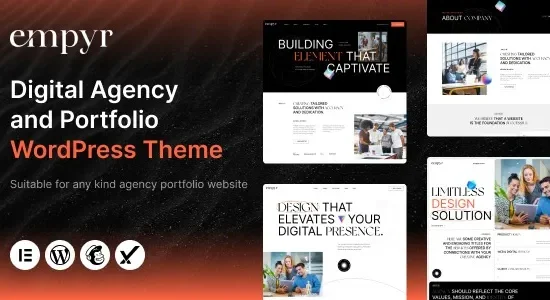 Empyr 1.0.0 – Digital Agency & Portfolio WordPress Theme