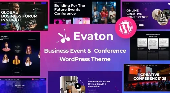 Evaton – Event Conference & Meetup WordPress Theme