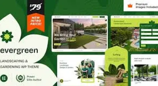 EverGreen – Landscaping Gardening WordPress Theme