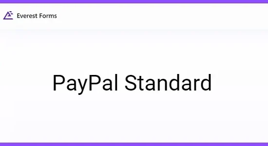 Everest Forms PayPal Standard