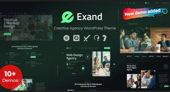 Exand - Creative Agency WordPress Theme