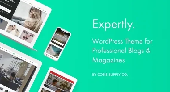 Expertly 1.8.7 – WordPress Blog & Magazine Theme for Professionals