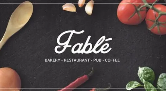Fable - Restaurant Bakery Cafe Pub WordPress Theme