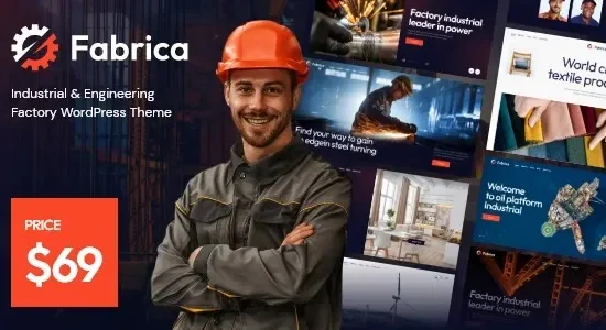 Fabrica – Industrial & Engineering Factory WordPress Theme