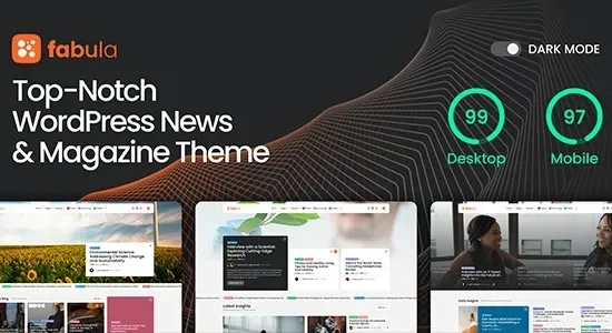 Fabula - News & Magazine WordPress Theme