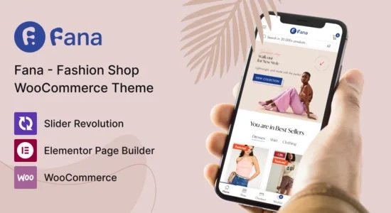 Fana – Fashion Shop WordPress Theme