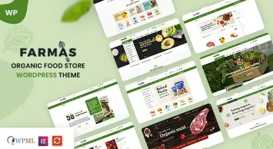 Farmas - Organic Food Store WordPress Theme