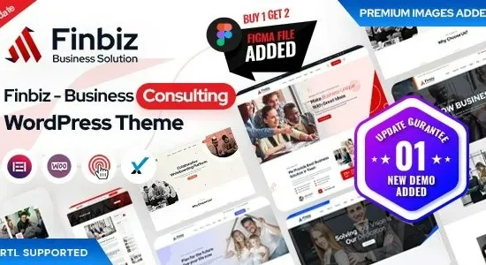 Finbiz - Consulting Business WordPress Theme