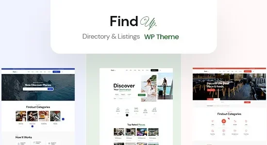 Findup – Directory & Listing WordPress Theme + RTL