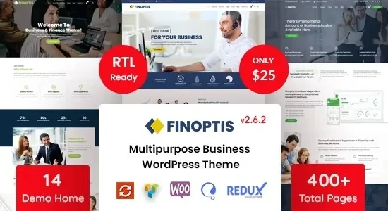 Finoptis – Multipurpose Business WordPress Theme