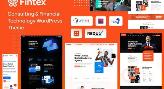 Fintex - Consulting Corporate WordPress Theme