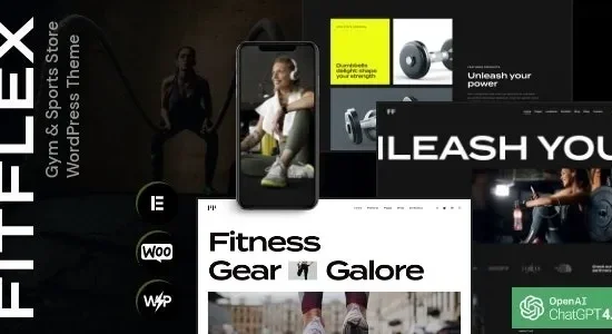 FitFlex – Gym & Sports Store WordPress Theme