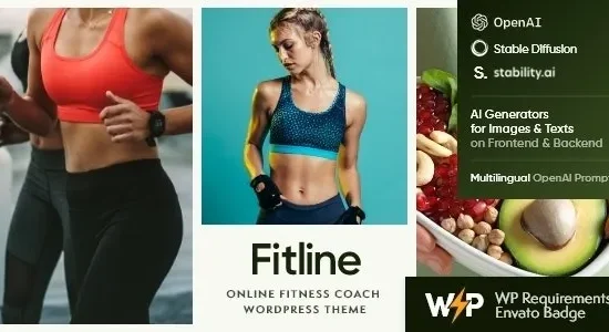 FitLine – Online Fitness Coach WordPress Theme